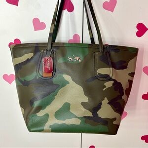 Coach Camo Tote